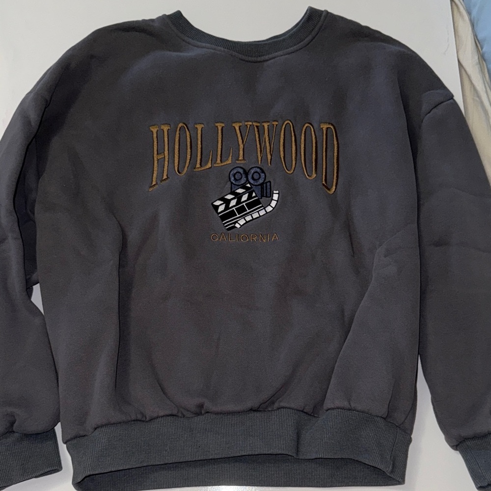Hollywood Graphic Sweater - Black size L